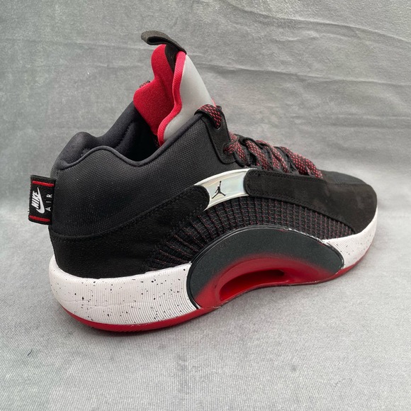 Nike Jordan 35 Bred Sneakers Men’s US 12.5 Black Red CQ4227-030 - Picture 2 of 11